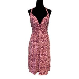 The North Face floral halter sundress size small